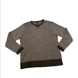 J Crew Crewneck Lambs wool Sweater Mens Size Lrg